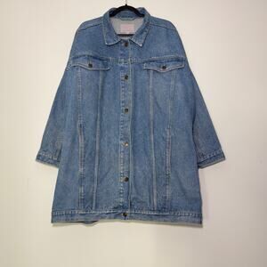 DANIEL Vintage Oversized Heavyweight Denim Jacket 
Size 22  3X XXXL